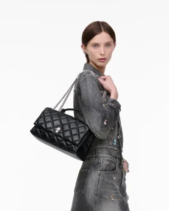 Bolso bandolera acolchado convertible doble