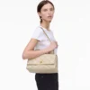 Bolso bandolera acolchado convertible doble