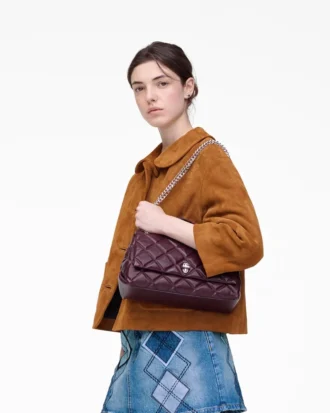Bolso bandolera acolchado convertible doble