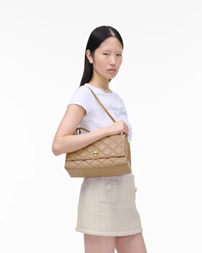 Bolso bandolera acolchado convertible doble