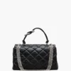 Bolso bandolera acolchado convertible doble