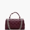 Bolso bandolera acolchado convertible doble