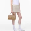 Bolso bandolera acolchado convertible doble