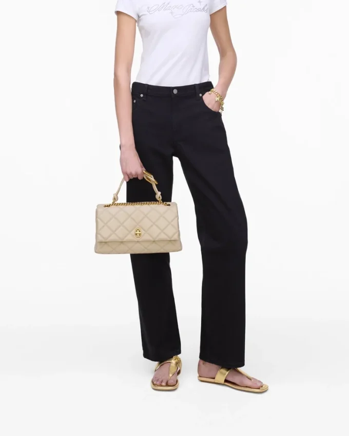 Bolso bandolera acolchado convertible doble
