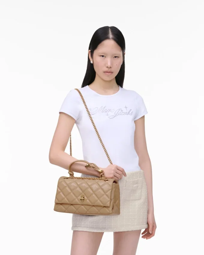 Bolso bandolera acolchado convertible doble