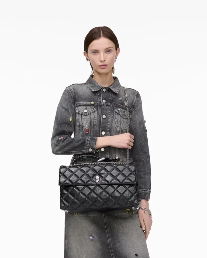 Bolso bandolera acolchado XL Dual Convertible
