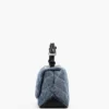 Bolso bandolera convertible doble de denim acolchado