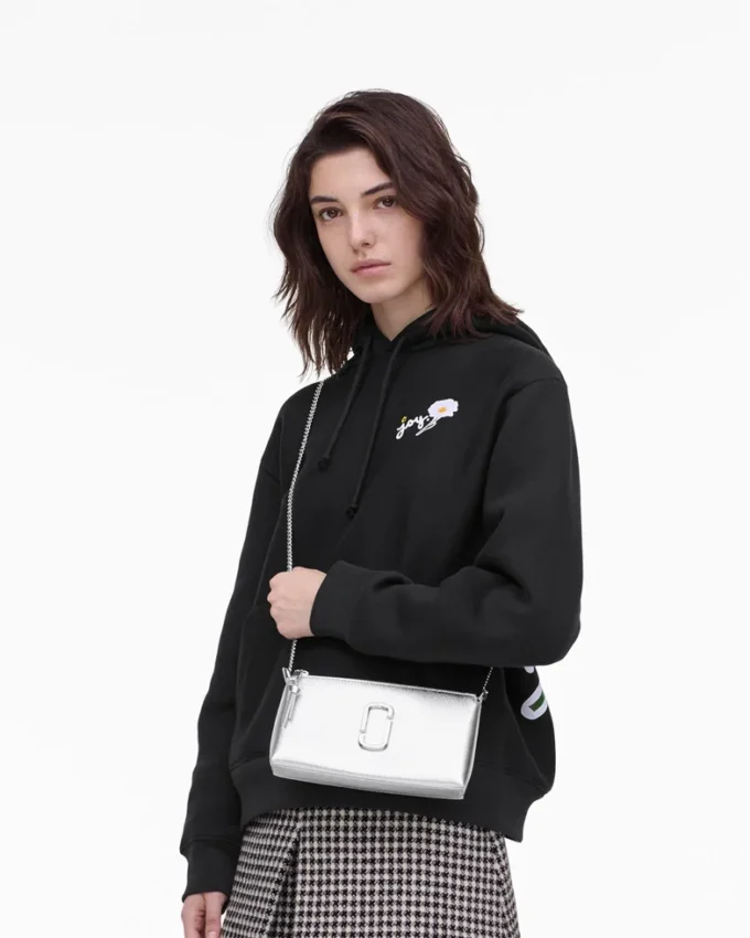 Bolso bandolera convertible Metallic Snapshot