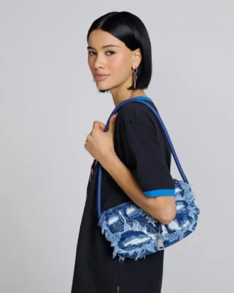 Bolso bandolera de denim