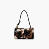 Bolso bandolera mini dual de piel de becerro