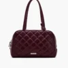 Bolso doble acolchado de piel Bolso doble acolchado de piel