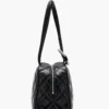 Bolso doble acolchado de piel