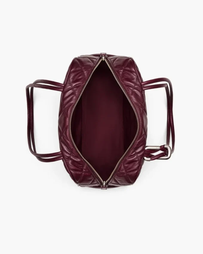 Bolso doble acolchado de piel Bolso doble acolchado de piel
