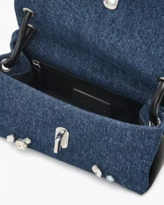 Bolso Gem Denim Mini Dual