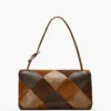 Bolso grande doble de ante con parches Bolso grande doble de ante con parches
