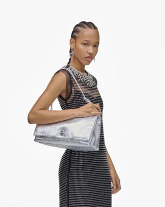 Bolso grande metálico doble Bolso grande metálico doble