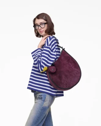Bolso hobo grande de ante Bolso hobo grande de ante