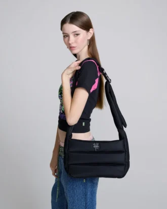 Bolso mensajero de nylon