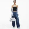 Bolso Stam acolchado de piel metalizada reeditado Bolso Stam acolchado de piel metalizada reeditado
