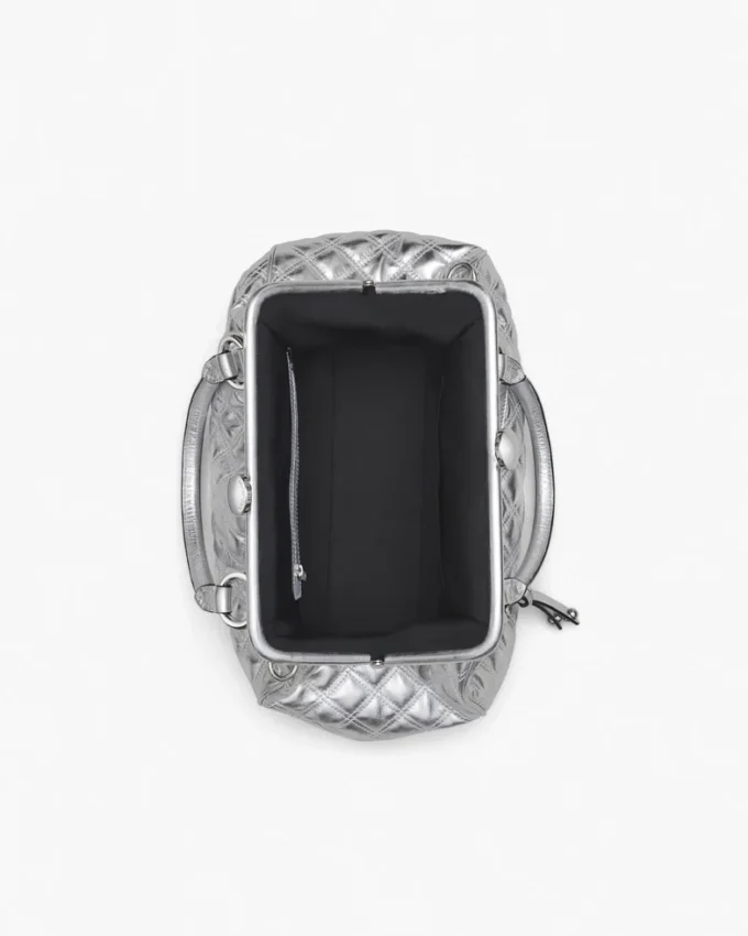 Bolso Stam acolchado de piel metalizada reeditado Bolso Stam acolchado de piel metalizada reeditado