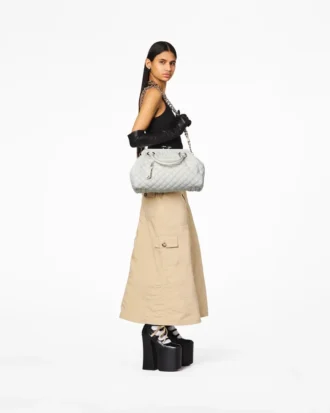Bolso Stam de cuero acolchado reeditado Bolso Stam de cuero acolchado reeditado