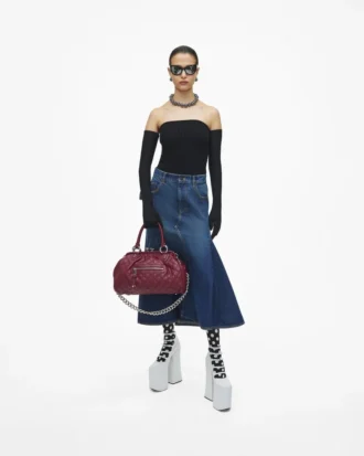 Bolso Stam de cuero acolchado reeditado Bolso Stam de cuero acolchado reeditado