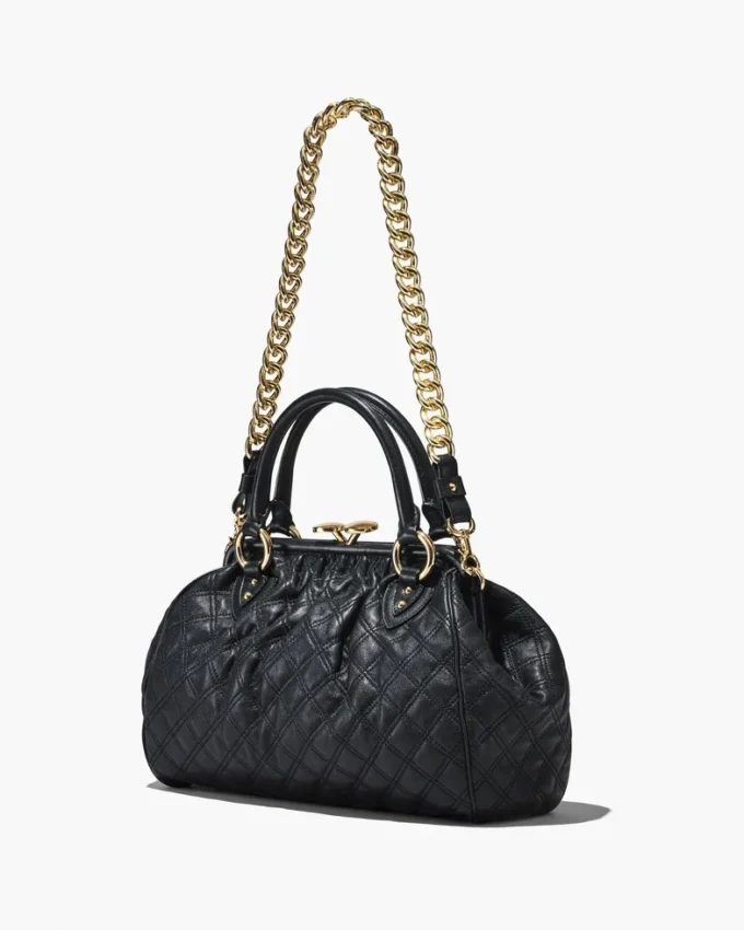Bolso Stam de cuero acolchado reeditado Bolso Stam de cuero acolchado reeditado