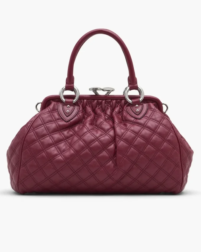 Bolso Stam de cuero acolchado reeditado Bolso Stam de cuero acolchado reeditado