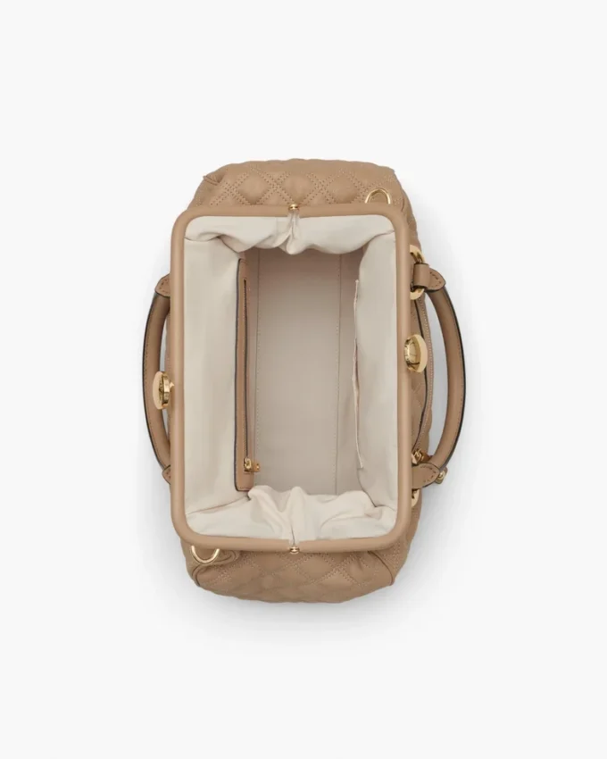 Bolso Stam de cuero acolchado reeditado Bolso Stam de cuero acolchado reeditado