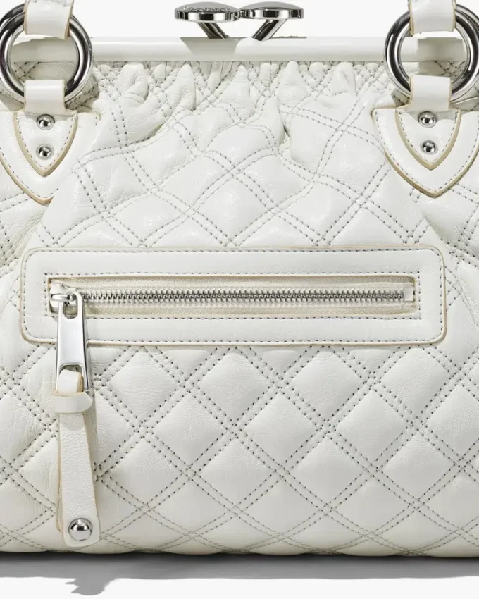 Bolso Stam de cuero acolchado reeditado Bolso Stam de cuero acolchado reeditado