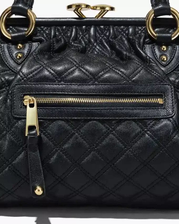Bolso Stam de cuero acolchado reeditado Bolso Stam de cuero acolchado reeditado