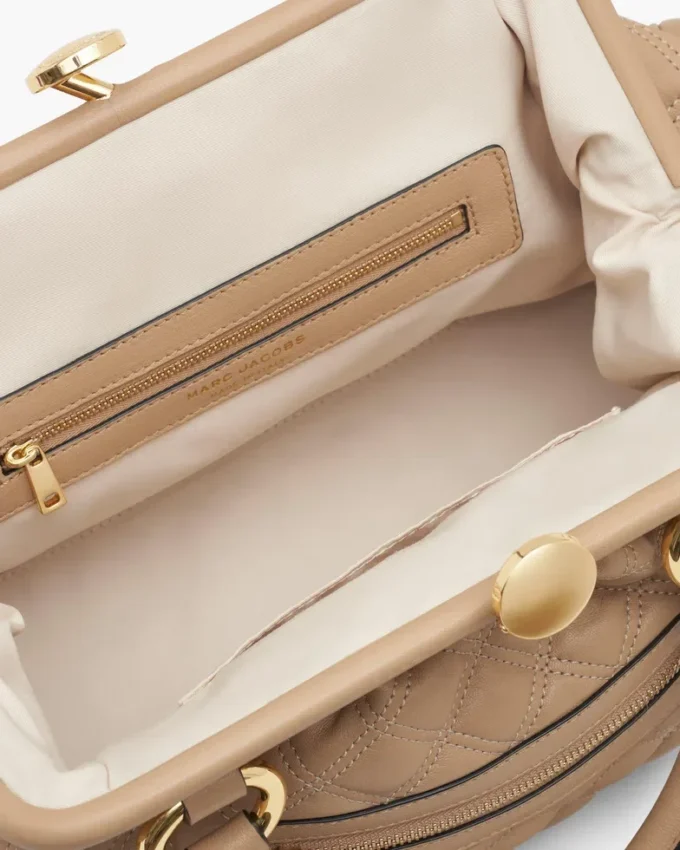 Bolso Stam de cuero acolchado reeditado Bolso Stam de cuero acolchado reeditado