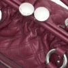 Bolso Stam de cuero acolchado reeditado Bolso Stam de cuero acolchado reeditado