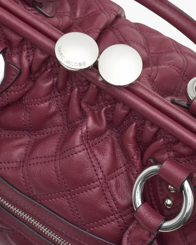 Bolso Stam de cuero acolchado reeditado Bolso Stam de cuero acolchado reeditado