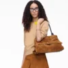 Bolso tipo cartera Dakota de ante
