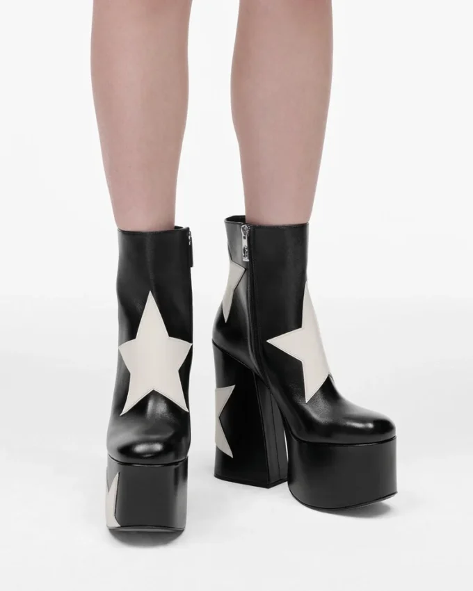 Bota con plataforma Kiki Star Patchwork Bota con plataforma Kiki Star Patchwork