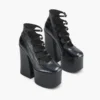Botines Kiki con relieve de cocodrilo Botines Kiki con relieve de cocodrilo