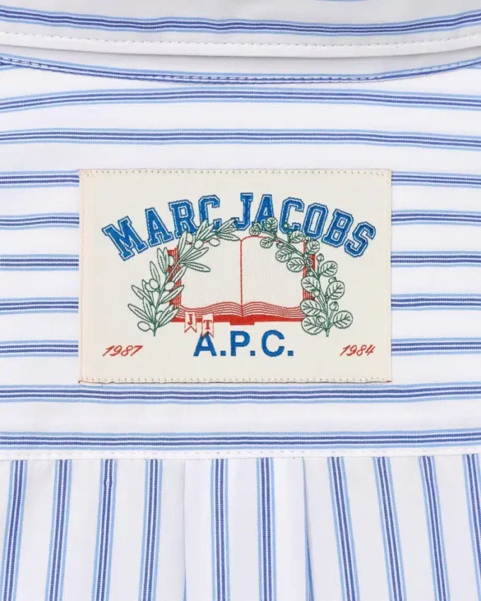Camisa a rayas A.P.C. X Marc Jacobs