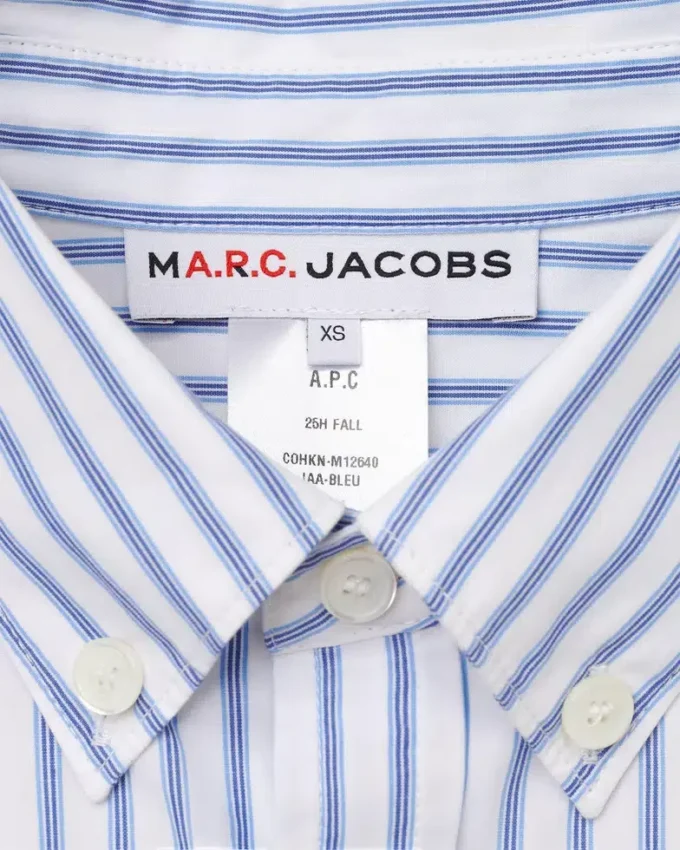 Camisa a rayas A.P.C. X Marc Jacobs