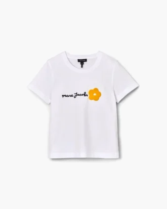 Camiseta ajustada con logotipo Daisy