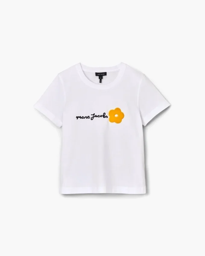 Camiseta ajustada con logotipo Daisy Camiseta ajustada con logotipo Daisy