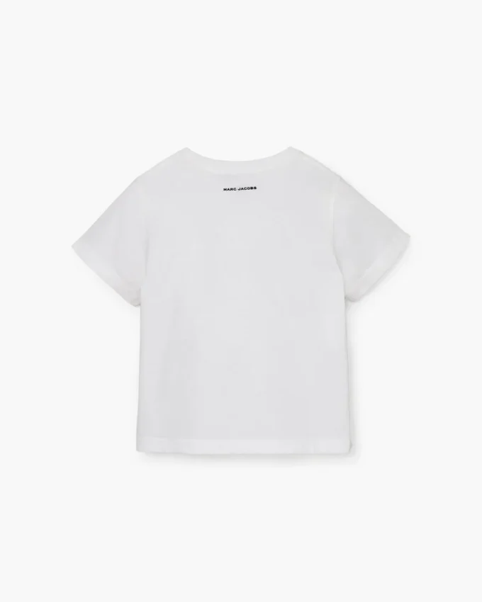 Camiseta ajustada con ojales Trompe L’Oeil
