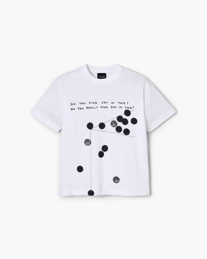 Camiseta Do You Find Joy Box de David Shrigley X Marc Jacobs Camiseta Do You Find Joy Box de David Shrigley X Marc Jacobs