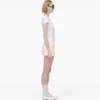 Camiseta encogida con logotipo Charm