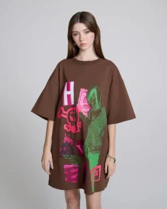 Camiseta oversize holgada