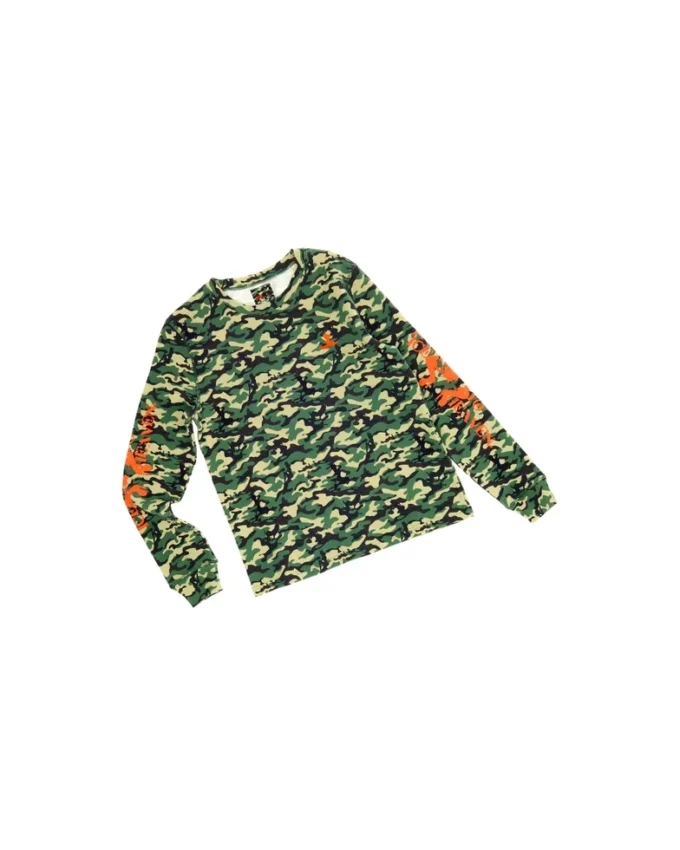 Camiseta térmica con estampado de camuflaje de Ice Studios