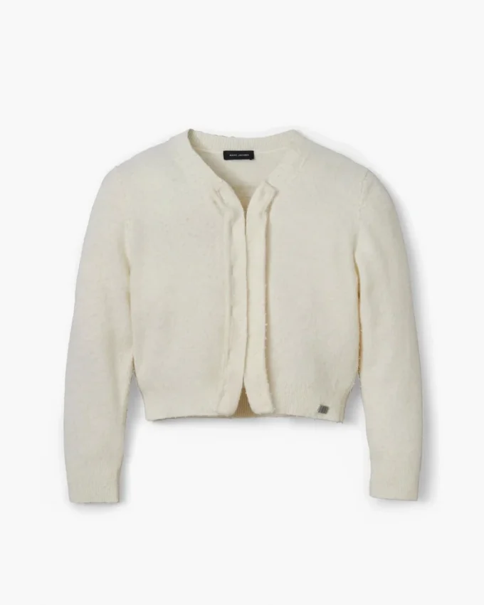 Cardigan con ganchos y ojales Cardigan con ganchos y ojales