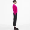 Cardigan con ganchos y ojales Cardigan con ganchos y ojales