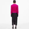 Cardigan con ganchos y ojales Cardigan con ganchos y ojales