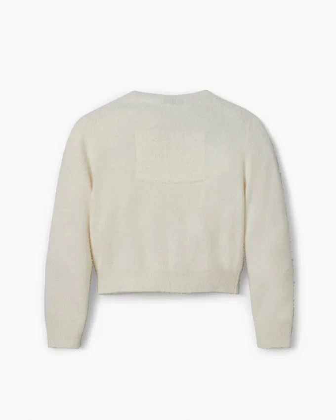 Cardigan con ganchos y ojales Cardigan con ganchos y ojales
